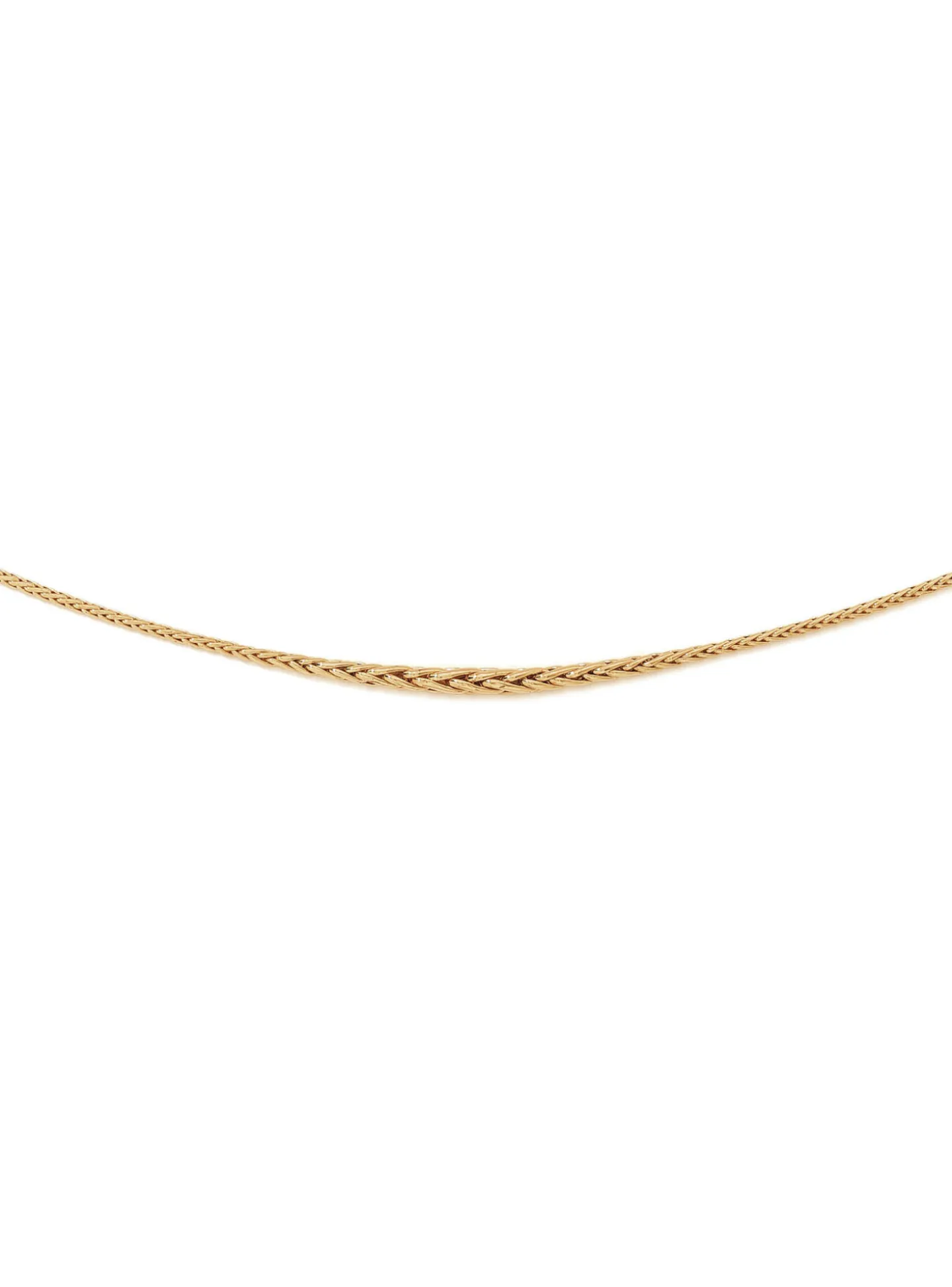Collier Brillaxis maille palmier or jaune 18 carats