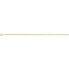 Collier Brillaxis maille jaseron 3.1mm or jaune 9k