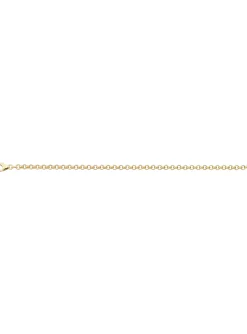 Collier Brillaxis maille jaseron 3.1mm or jaune 9k