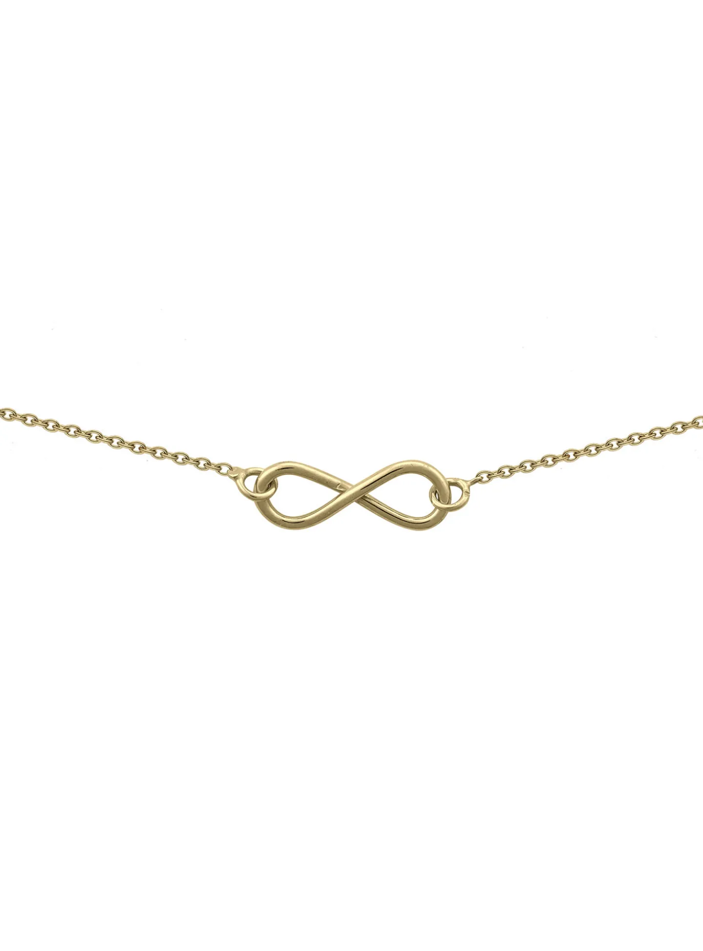 Collier Brillaxis motif infini or jaune 9 carats