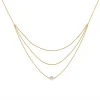 Collier Brillaxis multi-rang perle de culture