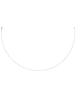 Collier Brillaxis Oméga or blanc 18 carats diamanté