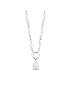 Collier Brillaxis pendentif goutte oz