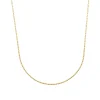 Collier Brillaxis petites pastilles plaqué or