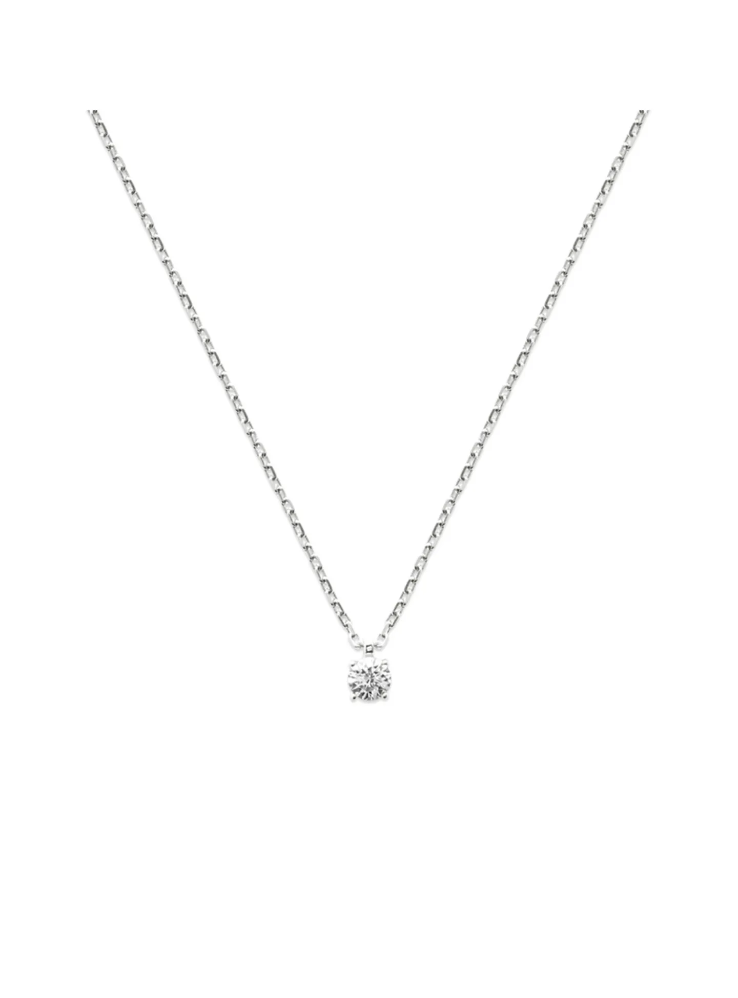 Collier Brillaxis solitaire 3mm