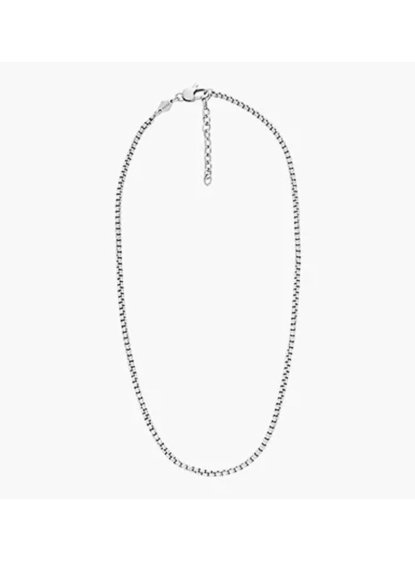 Collier chaine homme Fossil Ellis acier