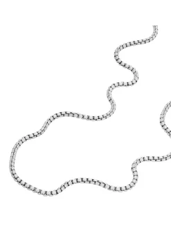 Collier chaine homme Fossil Ellis acier