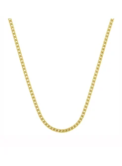 Collier chaîne homme Jourdan Heron acier doré