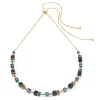 Collier Coeur de lion GeoCUBE® Iconic Nature_x005f_x000D_Chain noir multicolore
