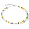 Collier Coeur de lion Geocube Joyful Colours Jaune