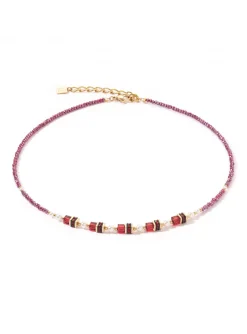 Collier Coeur de Lion Sparkling Princess or-rouge_x005f_x000D_Nouveauté Hiver 2024