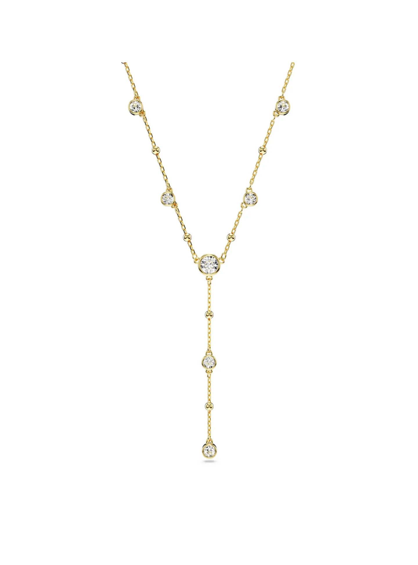 Collier en Y Swarovski Imber doré
