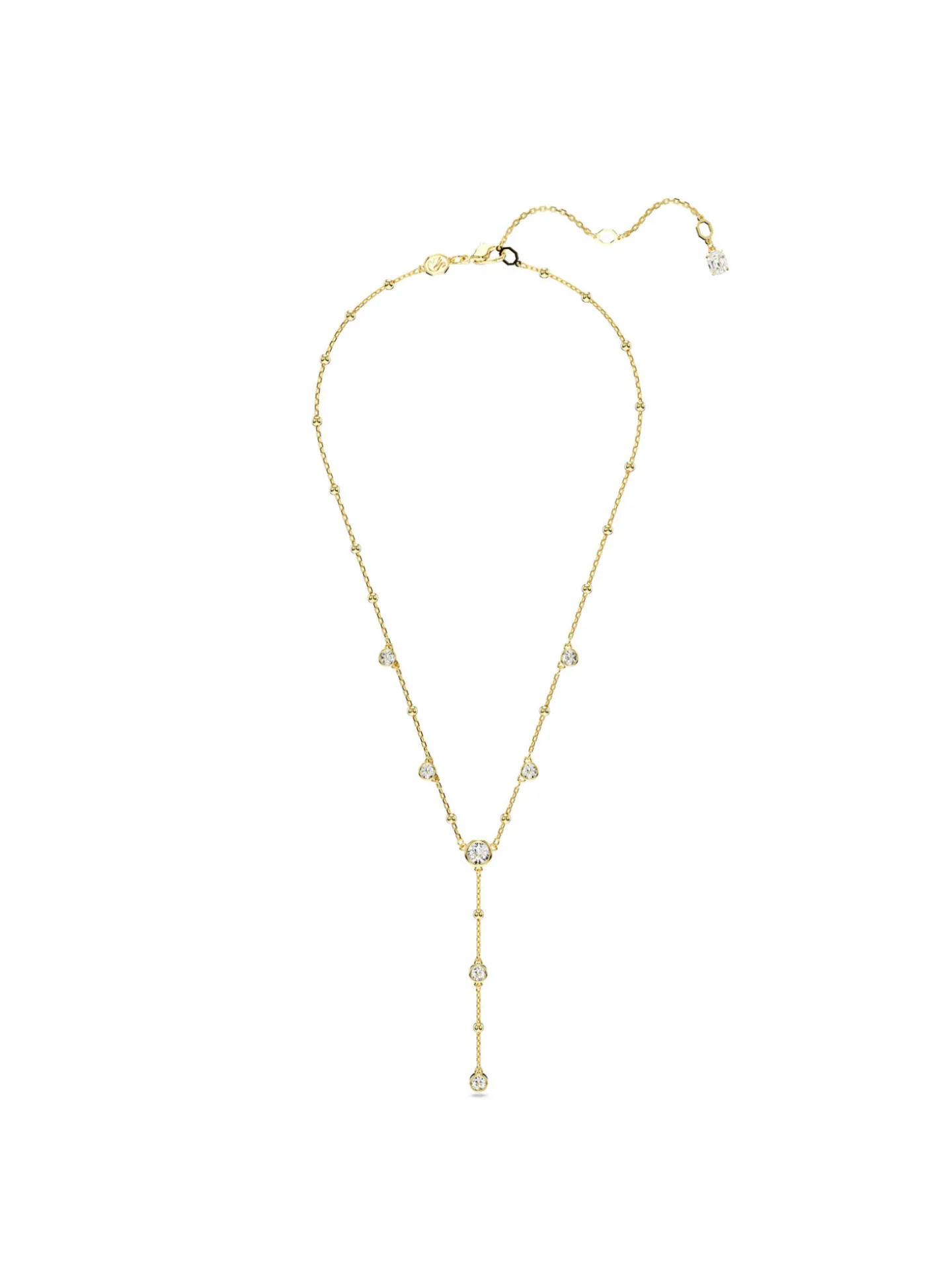 Collier en Y Swarovski Imber doré