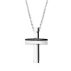 Collier homme Lotus Men In Black croix