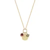 Collier Les Cadettes Birthstone Janvier_x005f_x000D_Pierre de naissance rouge grenat