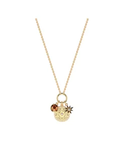 Collier Les Cadettes Birthstone_x005f_x000D_juillet rouge rubis