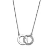 Collier Lotus Collection Bliss anneaux entrelacés