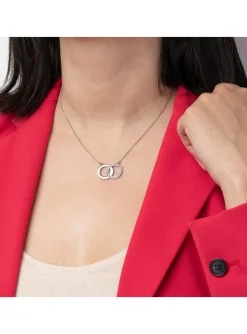 Collier Lotus Collection Bliss anneaux entrelacés