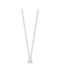 Collier Lotus Silver Cadenas