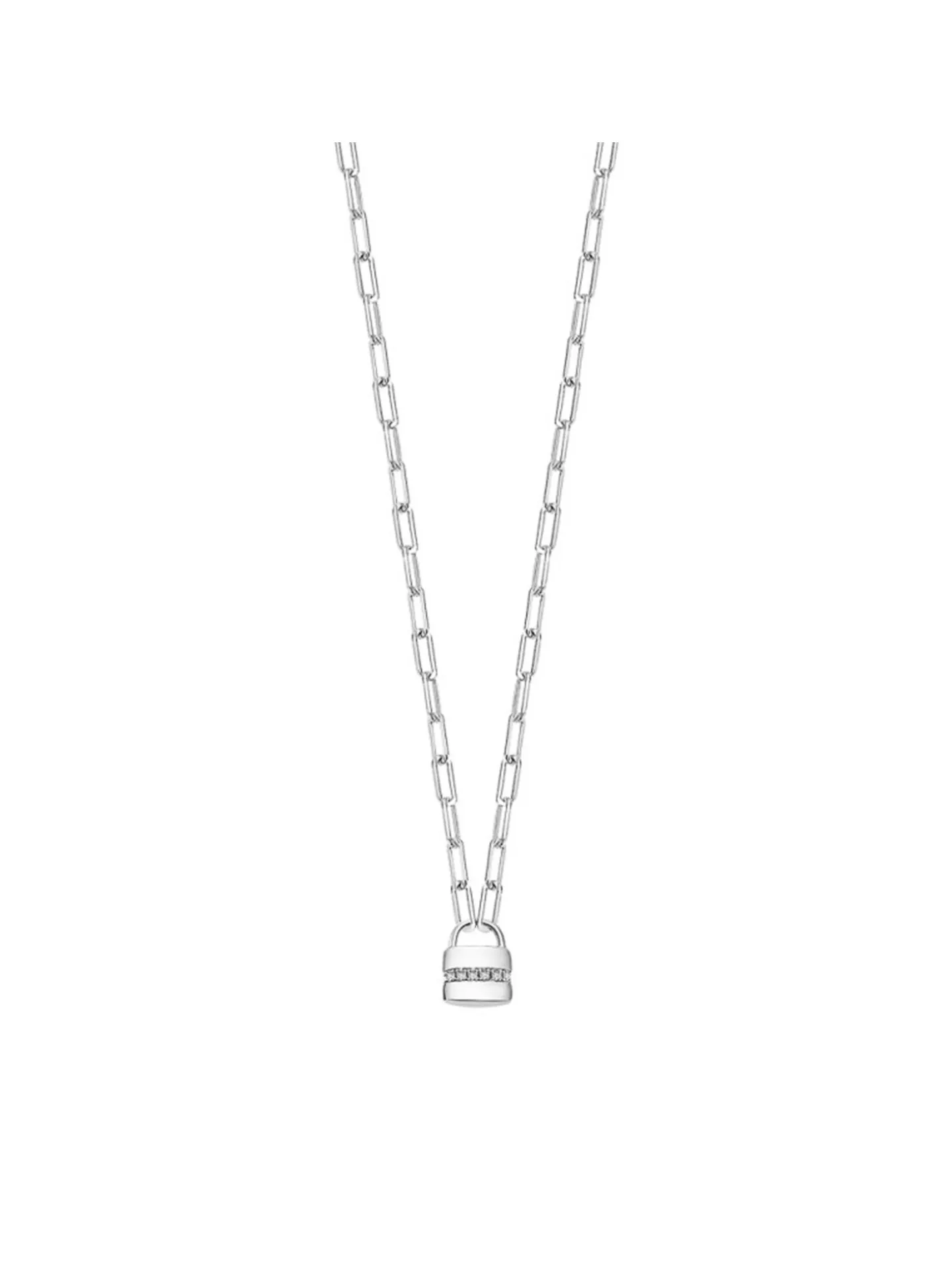 Collier Lotus Silver Cadenas