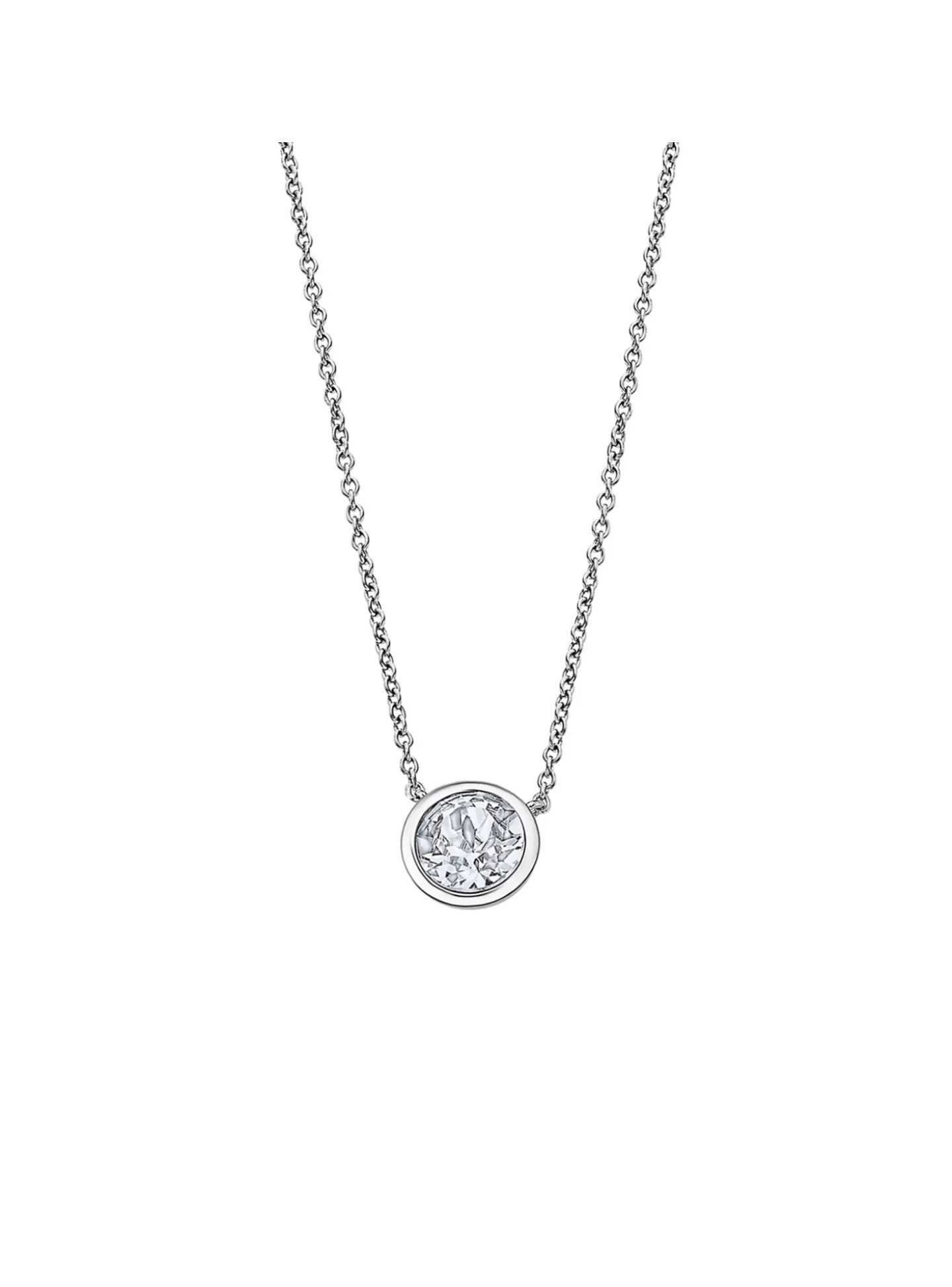Collier Lotus Silver Charming Lady