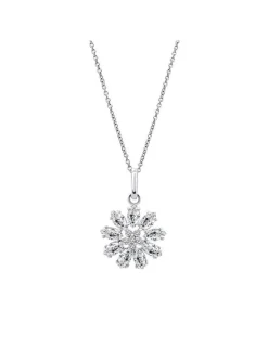 Collier Lotus Silver Fleur argent