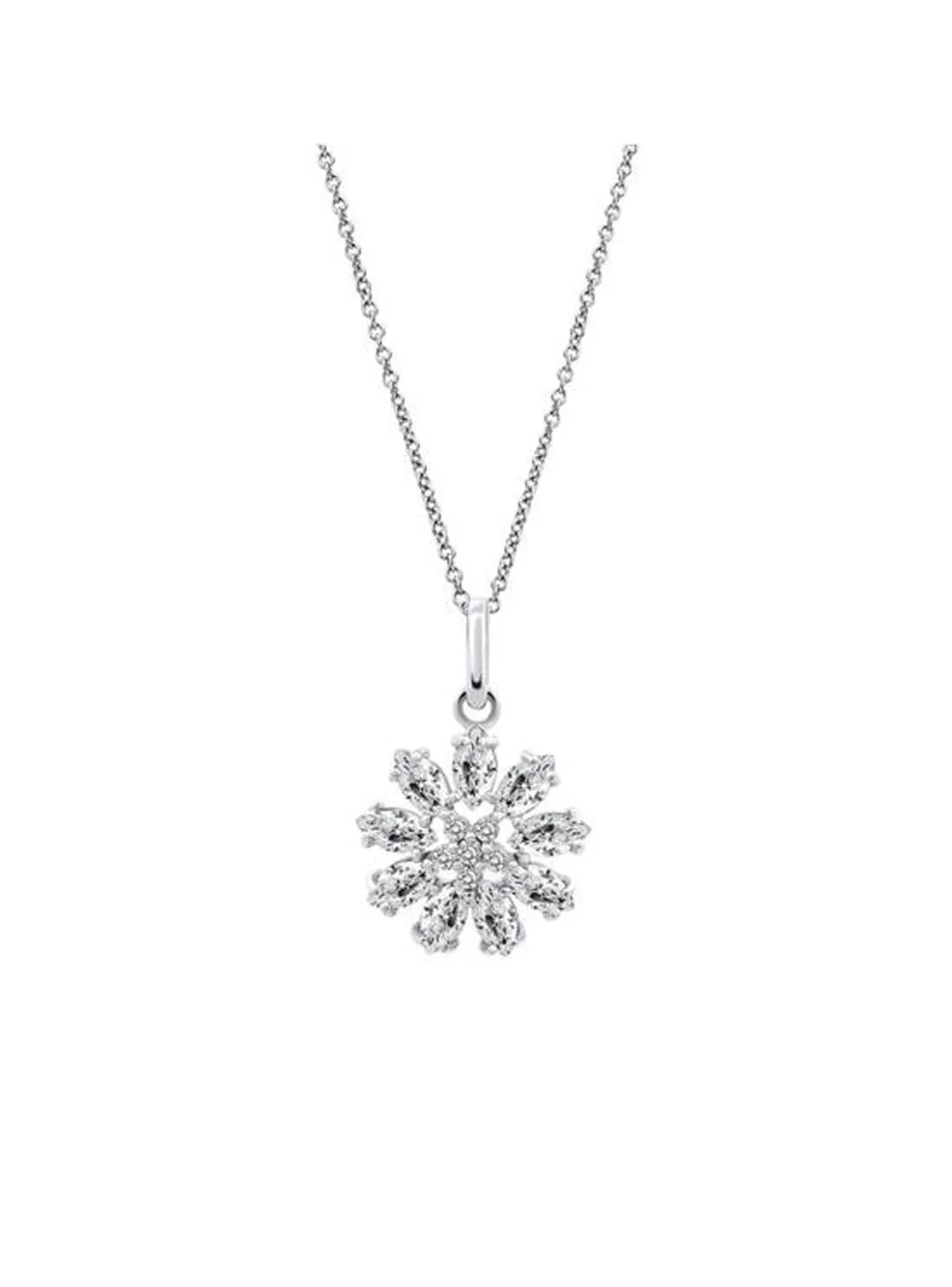 Collier Lotus Silver Fleur argent