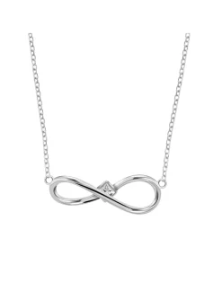 Collier Lotus Silver Infini argent et oxyde