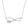 Collier Lotus Silver infini argent