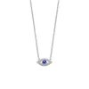 Collier Lotus Silver Oeil
