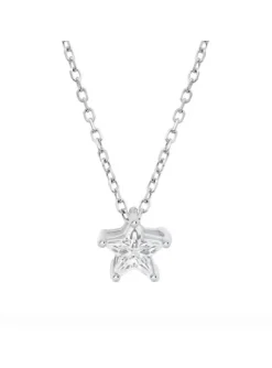 Collier Lotus Silver étoile