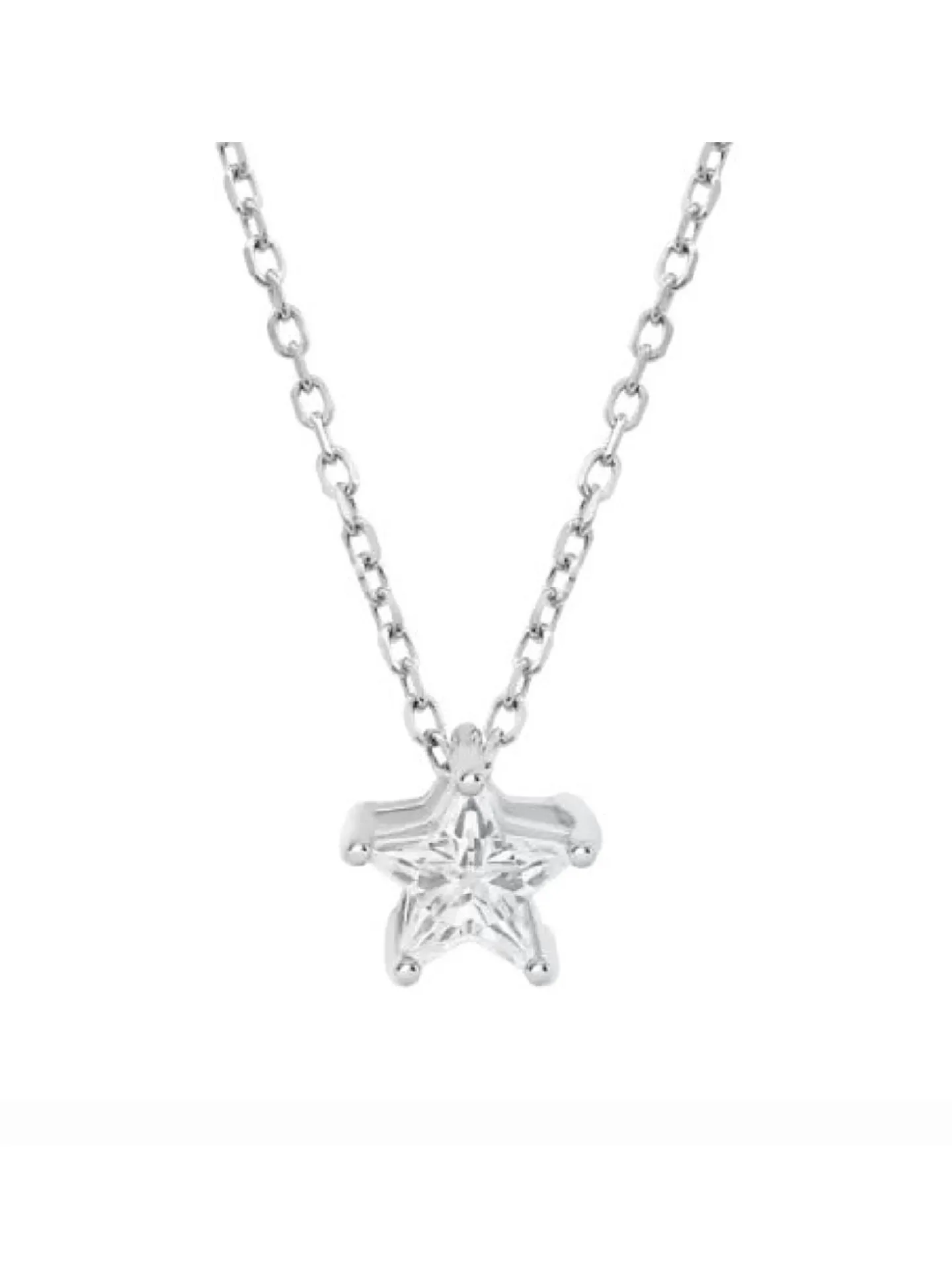 Collier Lotus Silver étoile