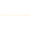 Collier maille corde or jaune 18 carats 2.1 mm