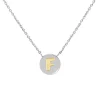 Collier Nomination collection My Bonbons lettre F