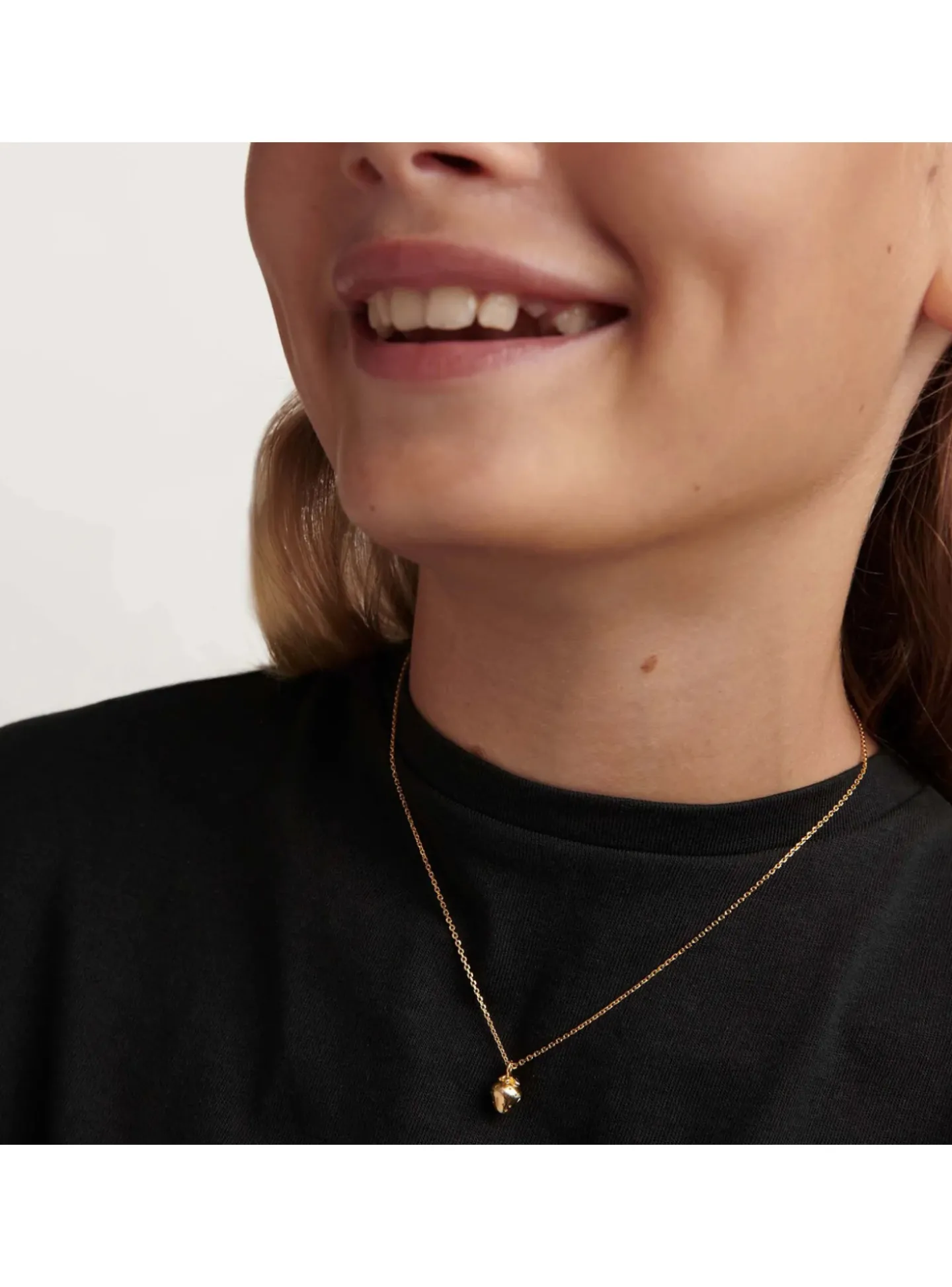 Collier PdPaola La Fraise doré