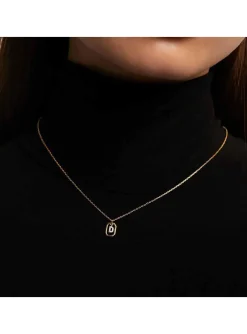 Collier PDPaola Lettre D Mini doré