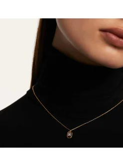 Collier Pdpaola Lettre H Mini doré