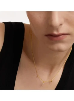 Collier PdPaola Love Triangle doré