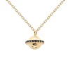 Collier PdPaola Saturn Trip doré