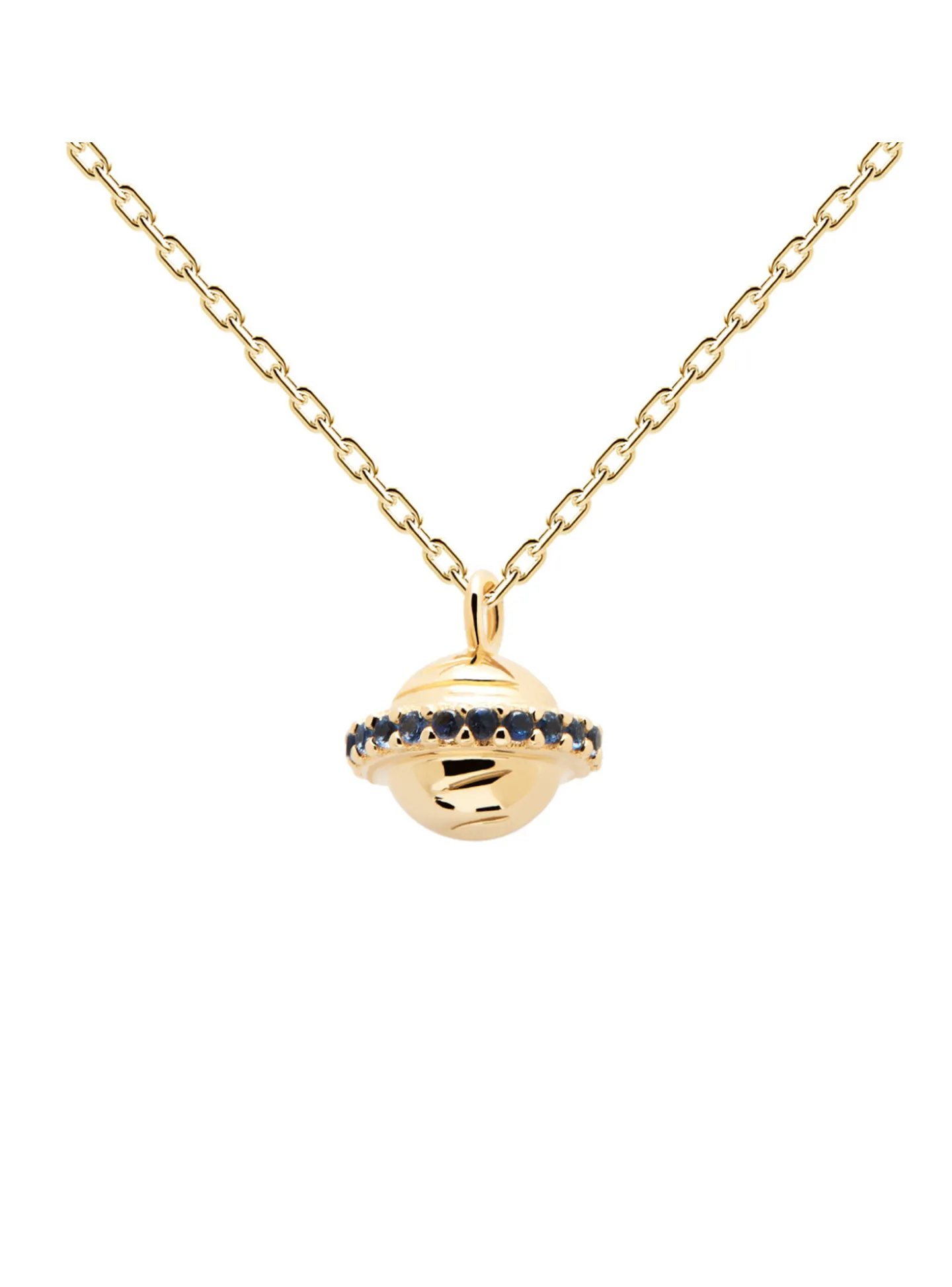 Collier PdPaola Saturn Trip doré