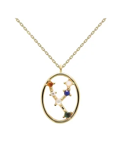 Collier PDPaola Taureau plaqué or_x005f_x000D_Collection ZODIAC