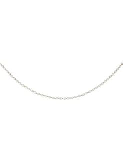 Collier perles de culture olive 6/6.5 mm perles or