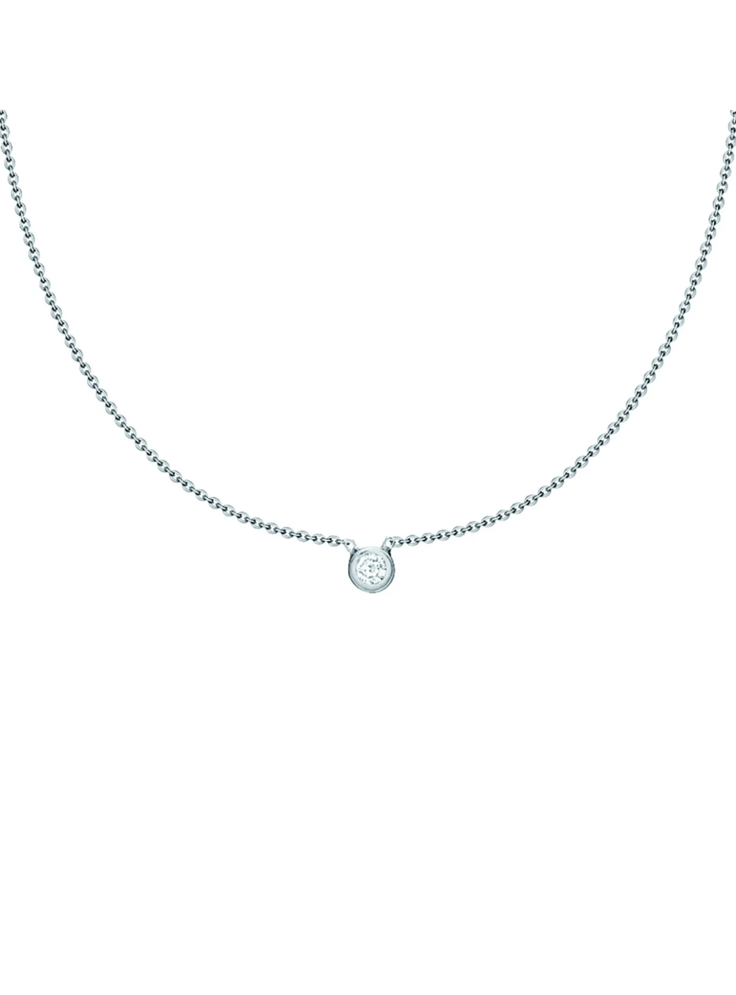 Collier ras de cou Agatha Brillant argent