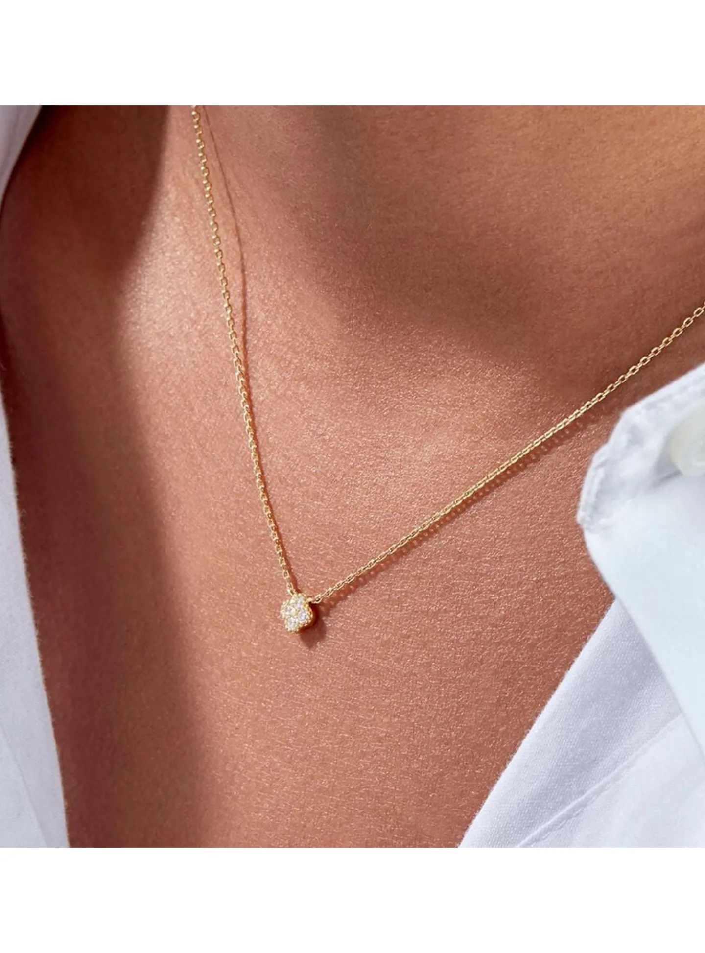 Collier ras de cou Agatha Beloved doré