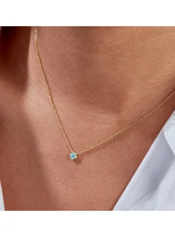Collier ras de cou Agatha Beloves doré turquoise