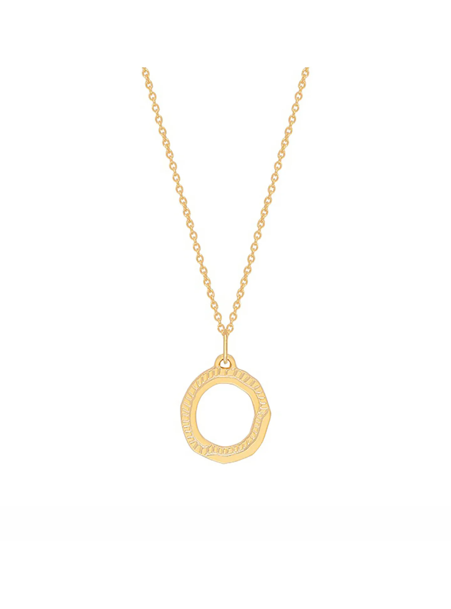 Collier Saunier plaqué or ligne aubier