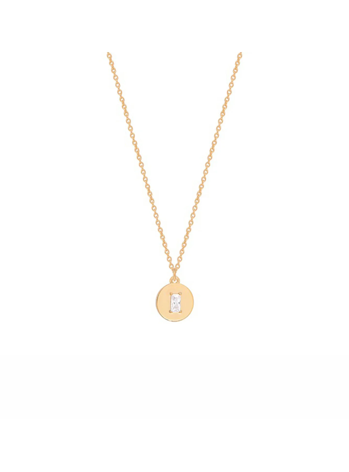 Collier Saunier plaqué or oxyde Florin