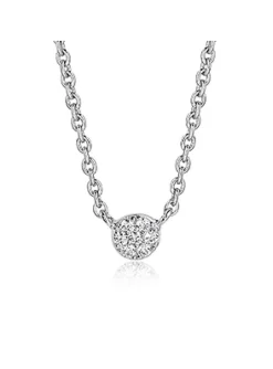 Collier Sif Jakobs CECINA argent/oxydes de zirconium