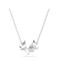Collier Swarovki Lilia bleu