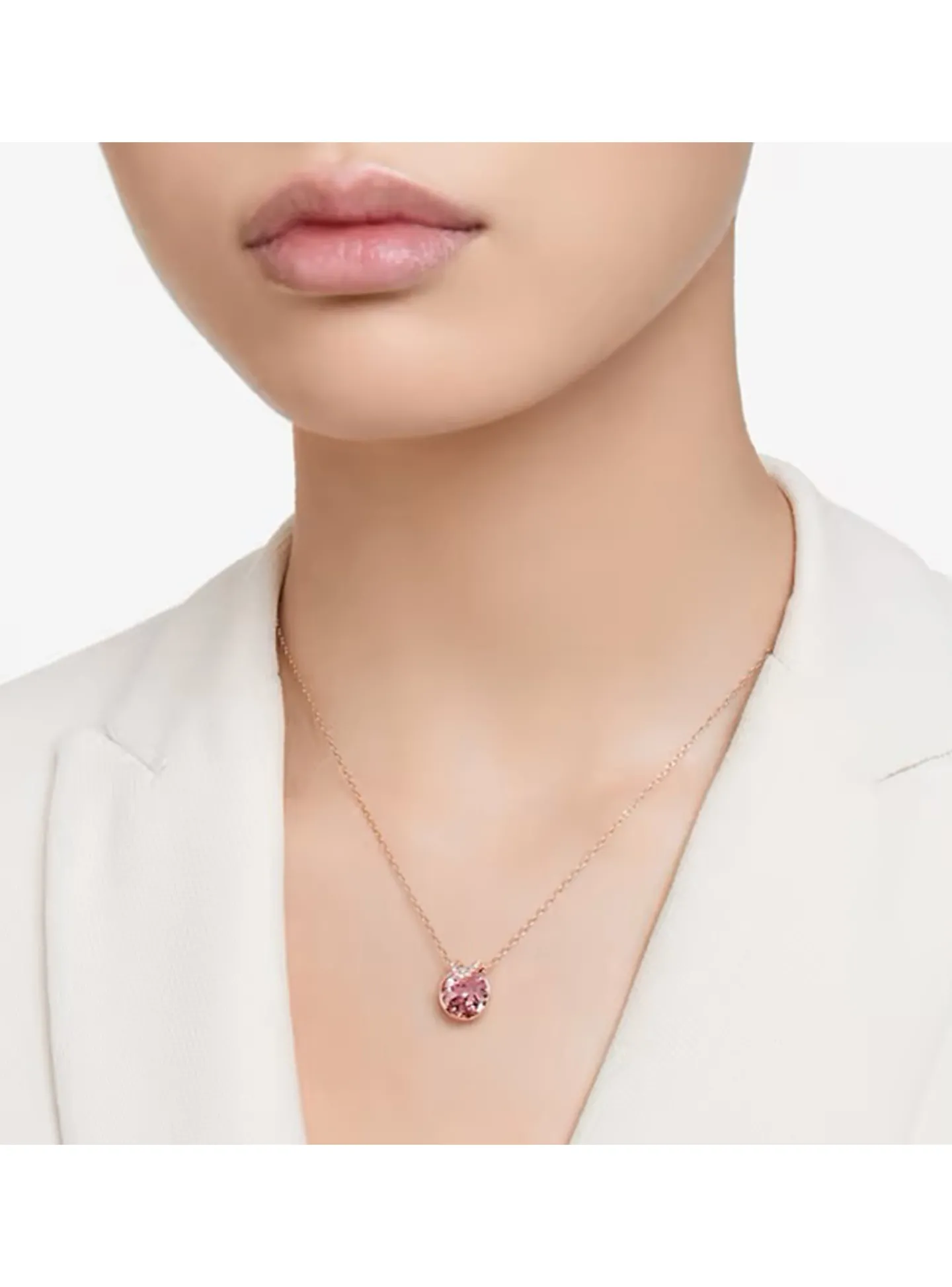 Collier Swarovski Bella V rose